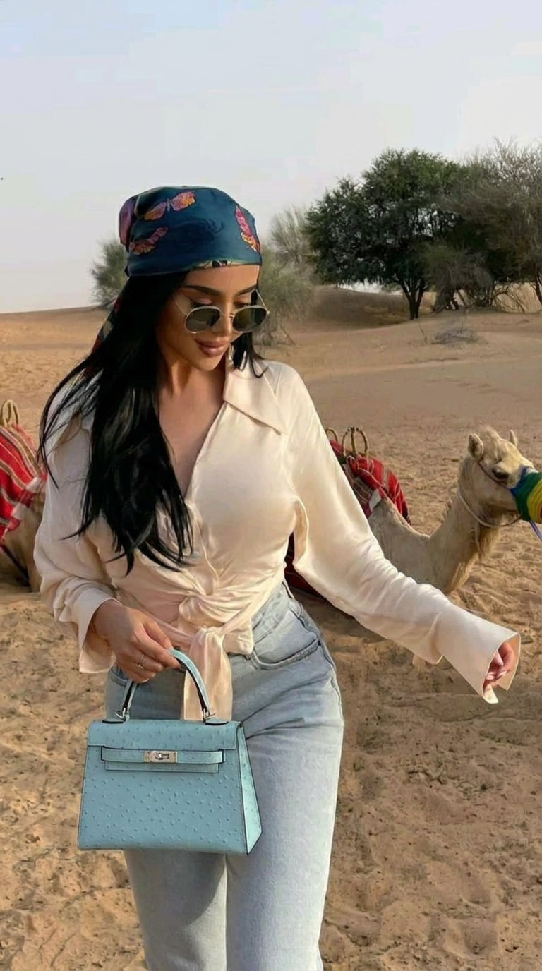 How to Style a Silk Scarf 10 Ways — Dubai Fashion Guide